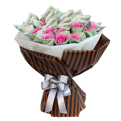 돈꽃다발 moneyflower 특별한선물 돈꽃다발 생일 결혼 기념일 생일축하 돈다발꽃