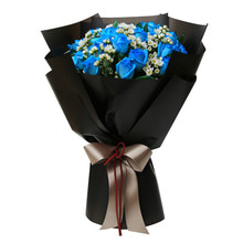 파란장미 파란색 장미 예쁜꽃다발 꽃다발선물 꽃배달